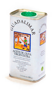 Aceite de Oliva Virgen Extra. Lata 250ml