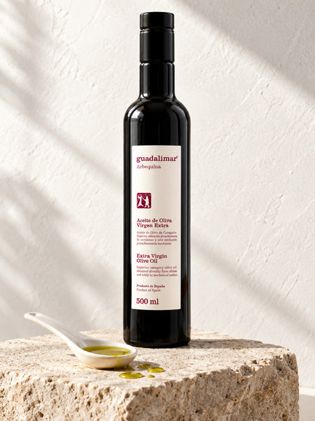 Aceite de Oliva Virgen Extra Arbequina. Botella 500ml