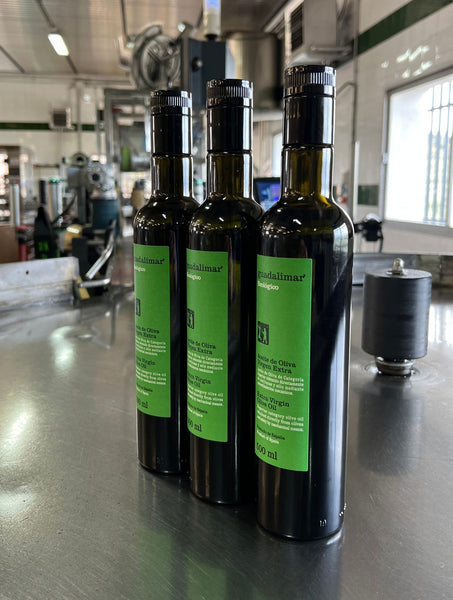 Aceite de Oliva Virgen Extra Ecológico Cosecha Picual Temprana. Botella Cristal 500ml