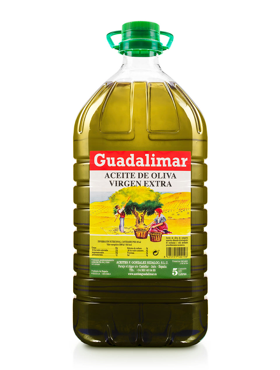 Aceite de Oliva Virgen Extra 30L (6 Garrafas) – AOVE Jaén